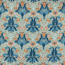 Spring Thicket Paradise Blue Peach 227207 Bed Runners